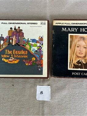 The Beatles Yellow Submarine Reel to Reel Tape Apple Records Mary Hopkin Lot